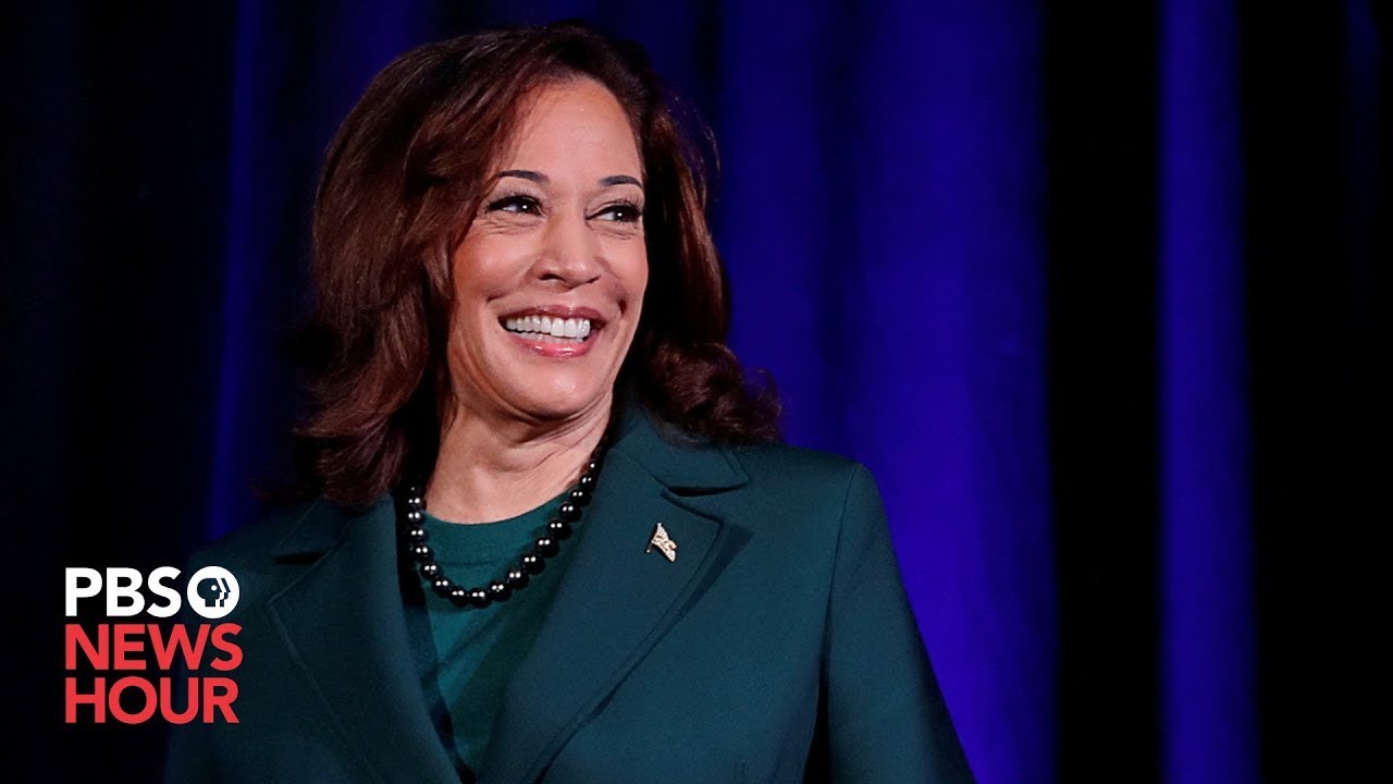 WATCH: Harris speaks with 2024 campaign headquarters as she gears u...